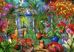 Bluebird Puzzle - Tropical Green House - 6000 piece jigsaw puzzle Fashion