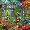 Bluebird Puzzle - Tropical Green House - 1000 Piece Puzzle Online