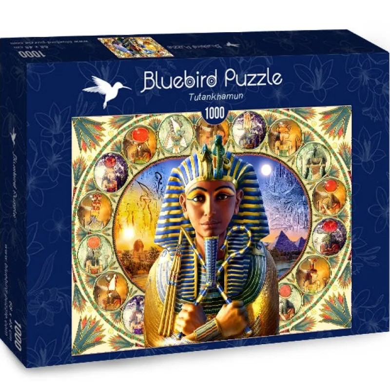 Bluebird Puzzle - Tutankhamun - 1000 Piece Jigsaw Puzzle Best
