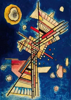 Art by Bluebird Bluebird Puzzle - Vassily Kandinsky - Dunkle Kühle (Fraîcheur sombre), 1927 - 1000 Piece Jigsaw Puzzles Discount