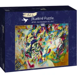 Art by Bluebird Bluebird Puzzle - Vassily Kandinsky - Kandinsky - Impression VII, 1912 - 1000 Piece Jigsaw Puzzle Outlet