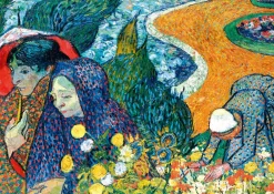 Art by Bluebird Bluebird Puzzle - Vincent Van Gogh - Memory of the Garden at Etten (Ladies of Arles), 1888 - 1000 Piece Jigsaw Puzzle New