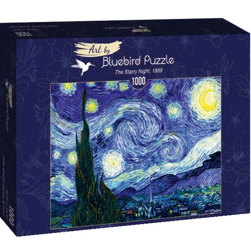 Bluebird Puzzle - Vincent Van Gogh - The Starry Night, 1889 - 1000 Piece Jigsaw Puzzle Clearance