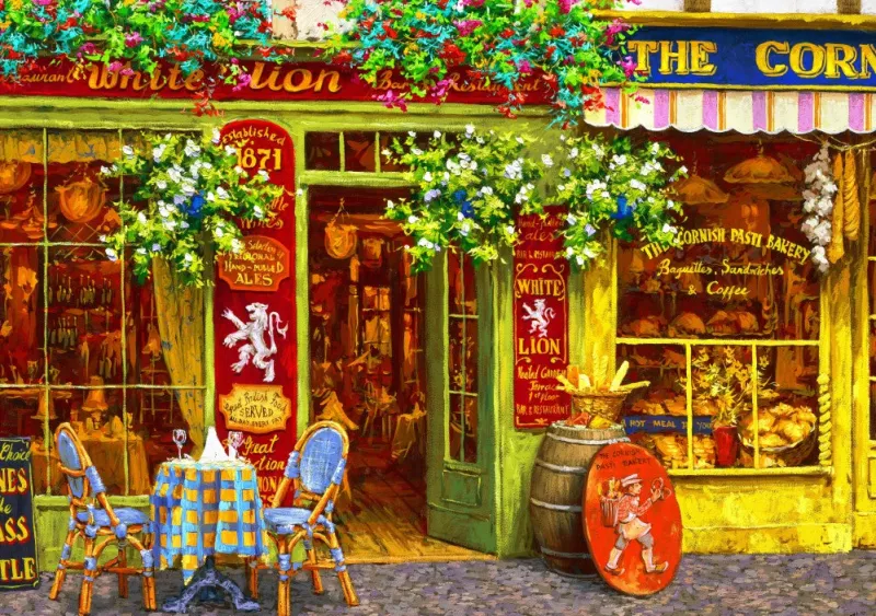 Bluebird Puzzle - White Lion - 1000 Piece Jigsaw Puzzle Sale