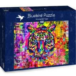 Bluebird Puzzle - Wonderful Tiger - 1000 Piece Jigsaw Puzzle Hot