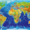 Bluebird Puzzle - World Geo-Political Map - 1000 Piece Jigsaw Puzzle Fashion