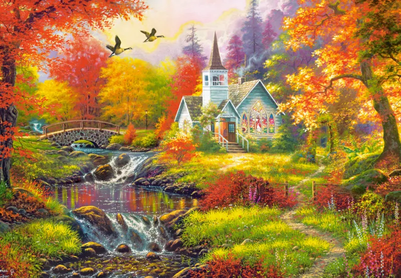 Castorland - Autumn Vibes - 1000 Piece Jigsaw Puzzle Outlet