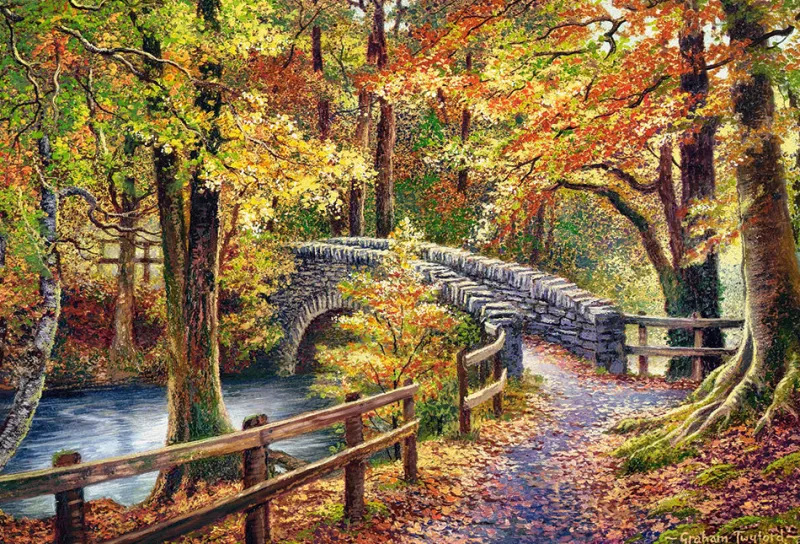 Castorland - Brathay Bridge - 1000 Piece Jigsaw Puzzle Online