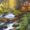 Castorland - Creek Side Comfort - 1000 Piece Jigsaw Puzzle Online