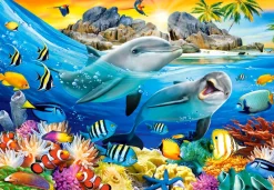 Castorland - Dolphins in the Tropics - 1000 Piece Jigsaw Puzzle Fashion
