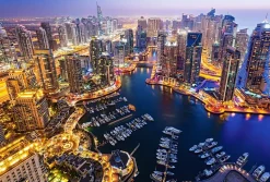 Castorland - Dubai at Night - 1000 Piece Jigsaw Puzzle Online