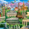 Castorland - Famous Landmarks - 1000 Piece Jigsaw Puzzle Best