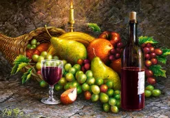 Castorland - Fruit and Wine - 1000 Piece Jigsaw Puzzle Outlet
