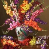Castorland - Gladioli in Chinese Vase - 1000 Piece Jigsaw Puzzle Discount