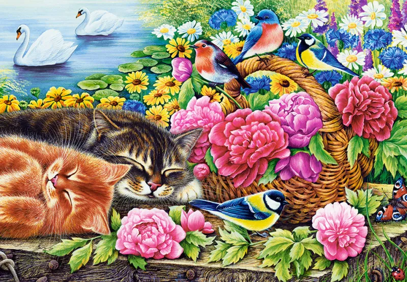 Castorland - Lazy Sunday - 1000 Piece Jigsaw Puzzle Outlet