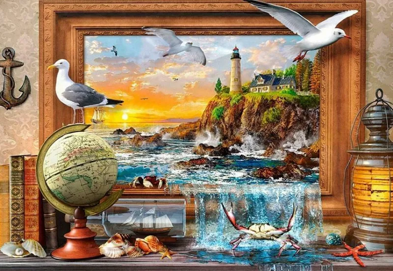 Castorland - Marine to Life - 1000 Piece Jigsaw Puzzle New