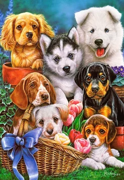 Castorland - Puppies - 1000 Piece Jigsaw Puzzle New