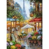 Castorland - Puzzle Spring Flowers, Paris - 1000 Piece Jigsaw Puzzle Fashion