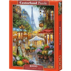 Castorland - Puzzle Spring Flowers, Paris - 1000 Piece Jigsaw Puzzle Fashion