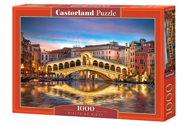 Castorland - Rialto by Night, Venice - 1000 Piece Jigsaw Puzzle Sale