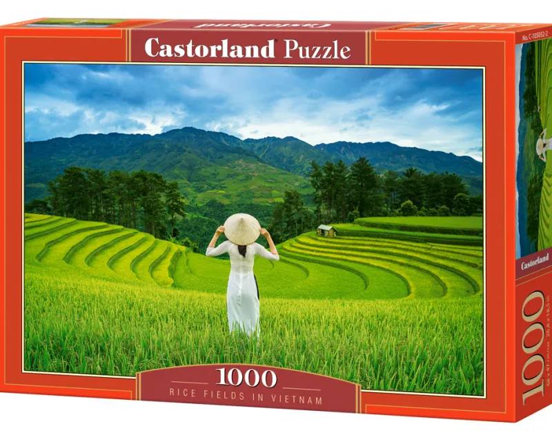Castorland - Rice Fields in Vietnam - 1000 Piece Jigsaw Puzzle New