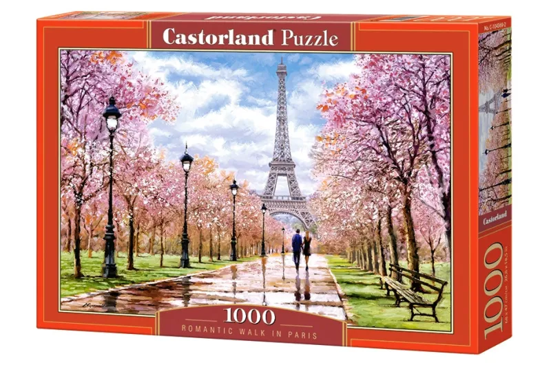 Castorland - Romantic Walk in Paris - 1000 Piece Jigsaw Puzzle Clearance