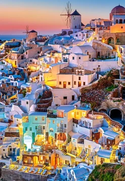 Castorland - Santorini Lights - 1000 Piece Jigsaw Puzzle New