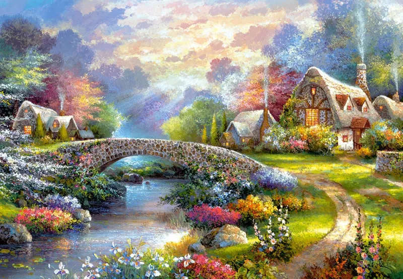 Castorland - Springtime Glory - 1000 Piece Jigsaw Puzzle Fashion