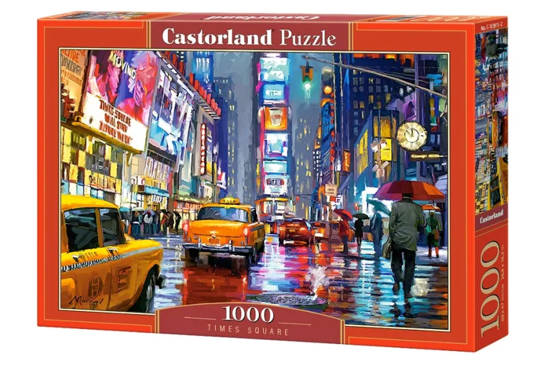 Castorland - Times Square, New York - 1000 Piece Jigsaw Puzzle Online