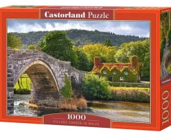 Castorland - Village Corner in Wales - 1000 Piece Jigsaw Puzzle Online