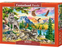 Castorland - Wolf Family and Eagles - 1000 Piece Jigsaw Puzzle Fashion