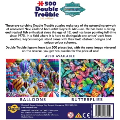 Cheatwell Games Cheatwell - Double-Trouble Clownfish - Double Sided 500 Jigsaw Puzzle Fashion