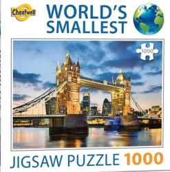 Cheatwell Games - Tower Bridge - World's Smallest 1000 Piece Puzzle Online