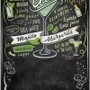 Clementoni - Blackboard Puzzle - Cheers - 1000 Piece Jigsaw Puzzle New