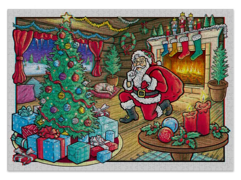 Cloudberries - Christmas 3D - 1000 Piece Jigsaw Puzzle Best