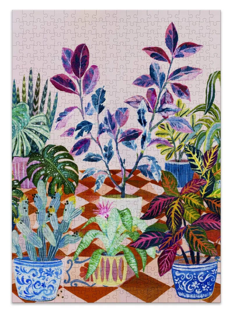 Cloudberries - Courtyard - 500 Piece Jigsaw Puzzle Fashion