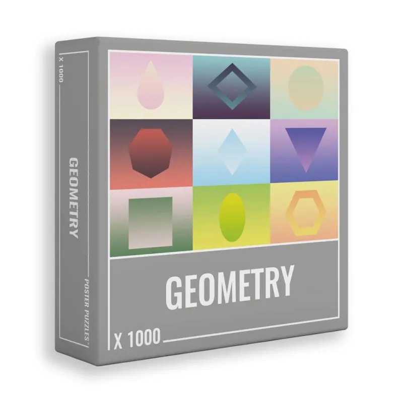 Cloudberries - Geometry - 1000 Piece Jigsaw Puzzle New