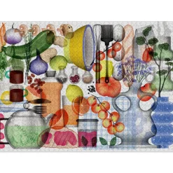 Cloudberries - Kitchen - 1000 Piece Random Cut Jigsaw Puzzle Online