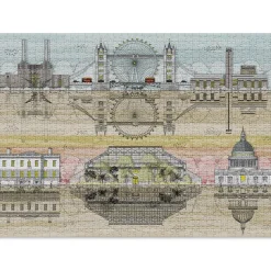 Cloudberries - London - 1000 Piece Jigsaw Puzzle Online