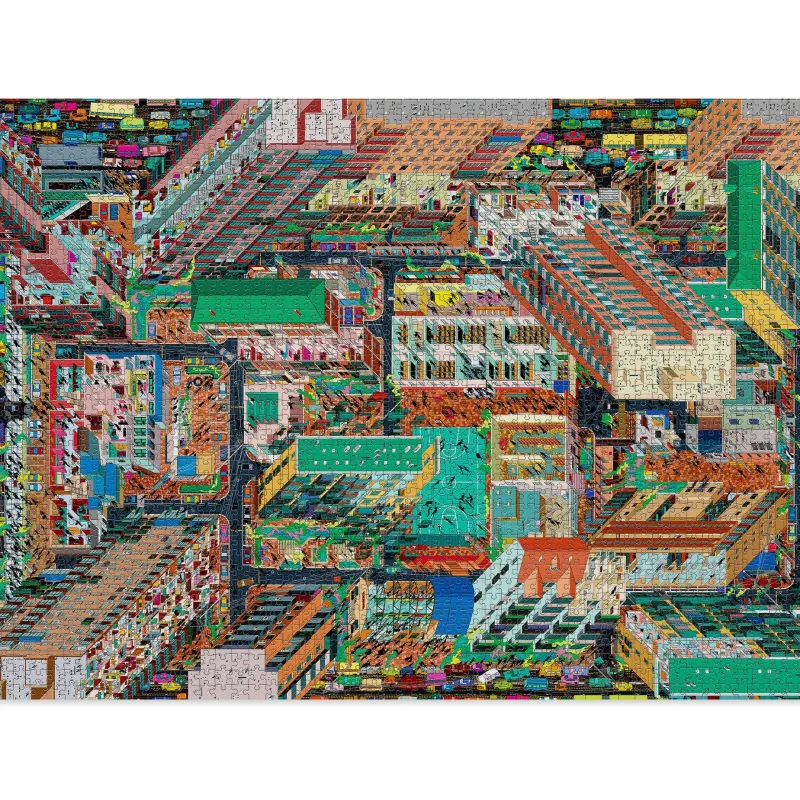 Cloudberries - Metropolis - 2000 Piece Jigsaw Puzzle Fashion