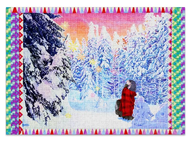 Cloudberries - Snow - 500 Piece Jigsaw Puzzle Discount
