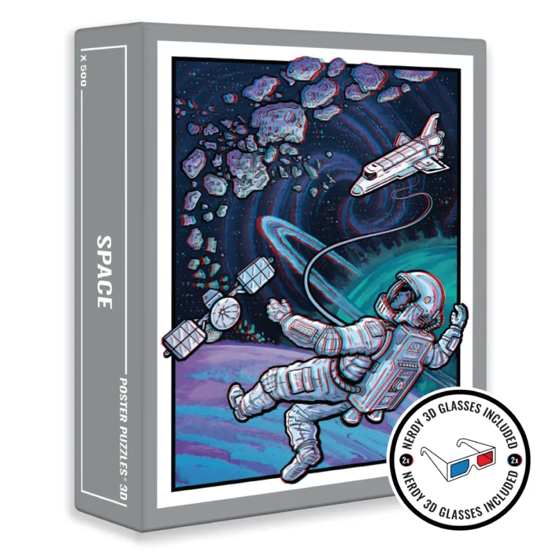 Cloudberries - Space 3D - 500 Piece Jigsaw Puzzle Discount