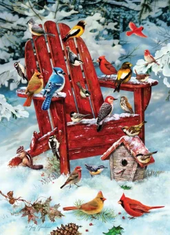 Cobble Hill - Adirondack Birds - 1000 Piece Jigsaw Puzzle Clearance