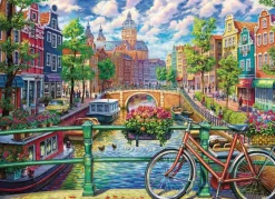 Cobble Hill - Amsterdam Canal - 1000 Piece Jigsaw Puzzle Best
