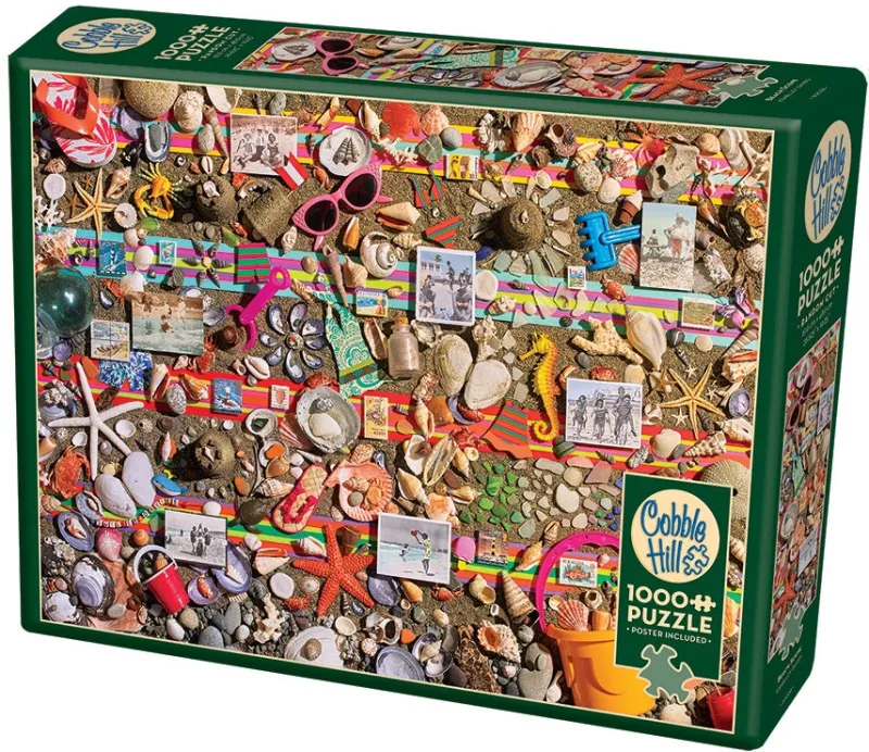 Cobble Hill - Beach Scene - 1000 Piece Jigsaw Puzzle Discount