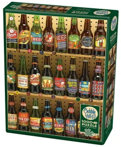 Cobble Hill - Beer Collection - 1000 Piece Jigsaw Puzzle Clearance