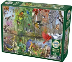 Cobble Hill - Birds of the Season - 1000 Piece Jigsaw Puzzle Fashion