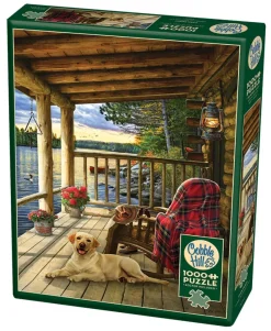 Cobble Hill - Cabin Porch - 1000 Piece Jigsaw Puzzle Best