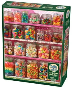 Cobble Hill - Candy Shelf - 1000 Piece Jigsaw Puzzle Online