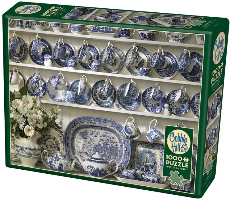 Cobble Hill - China Hutch - 1000 Piece Jigsaw Puzzle Clearance